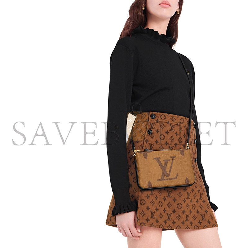 l0vis Vvtt0n double zip pochette m69203 (20*12.5*3cm)